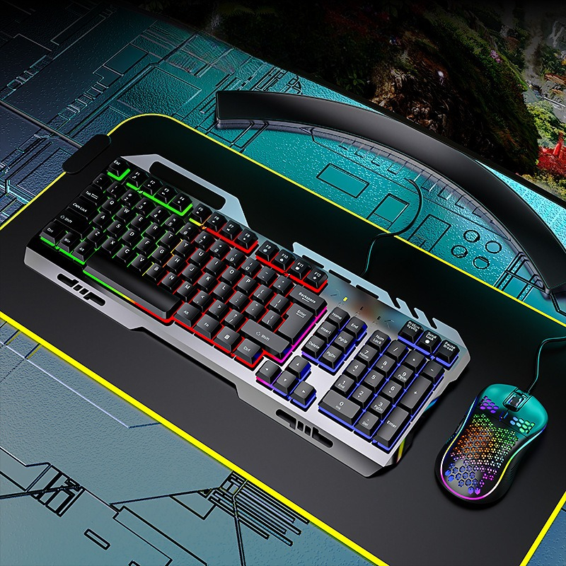 Wired Gaming Keyboard and Mous - Esports Gaming Business บทวิจารณ์และราคา