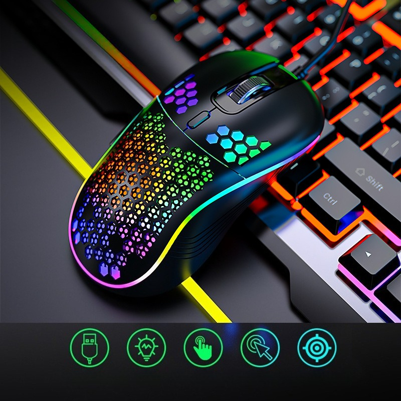 Wired Gaming Keyboard and Mous - Esports Gaming Business บทวิจารณ์และราคา