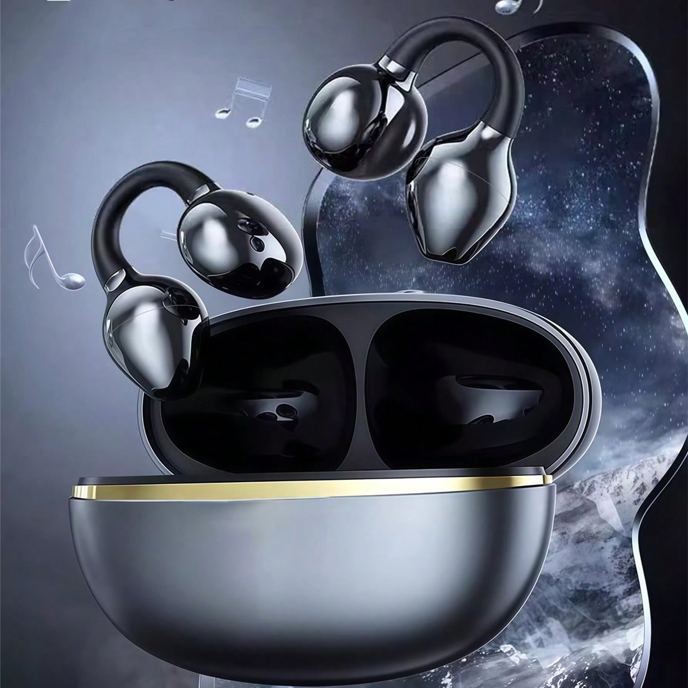 DM08 Clip-on Wireless Bluetoot - Esports Wireless Gaming Headset บทวิจารณ์และราคา