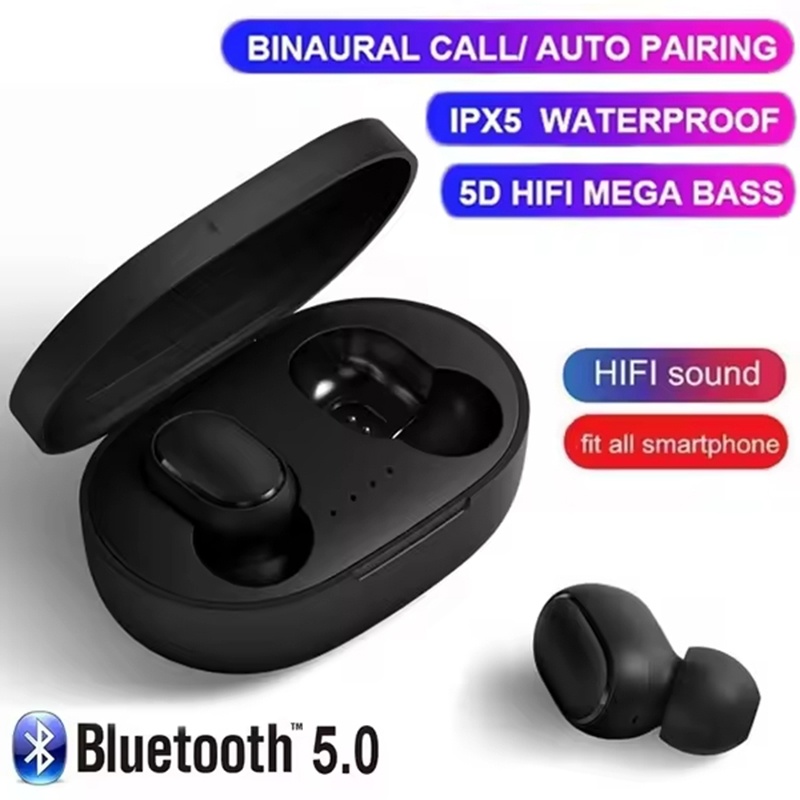 A6S TWS Earphones Wireless Blu - Esports Wireless Gaming Headset บทวิจารณ์และราคา