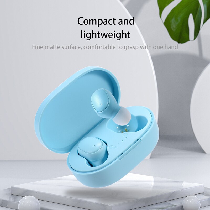 A6S TWS Earphones Wireless Blu - Esports Wireless Gaming Headset บทวิจารณ์และราคา