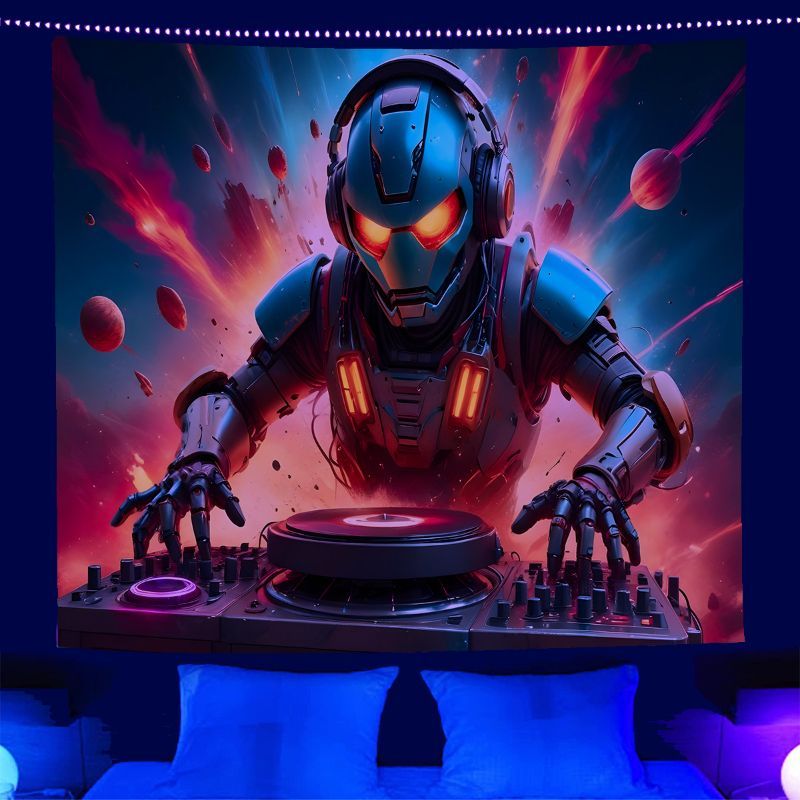 VIKAMA Psychedelic DJ Robot Ta - Esports Gaming Bar บทวิจารณ์และราคา