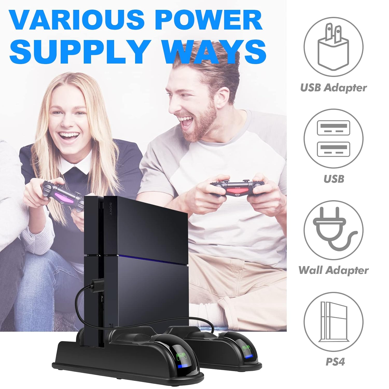 Cooling Fan Stand for PS4 Stan - Esports Gaming Station บทวิจารณ์และราคา
