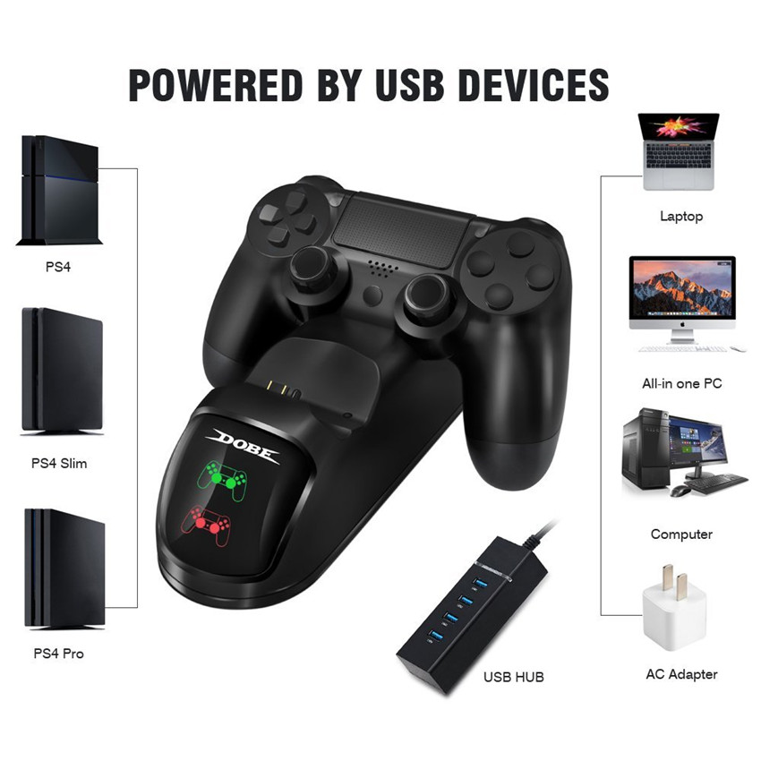 Dual USB Handle Fast Charging  - Esports Gaming Station บทวิจารณ์และราคา