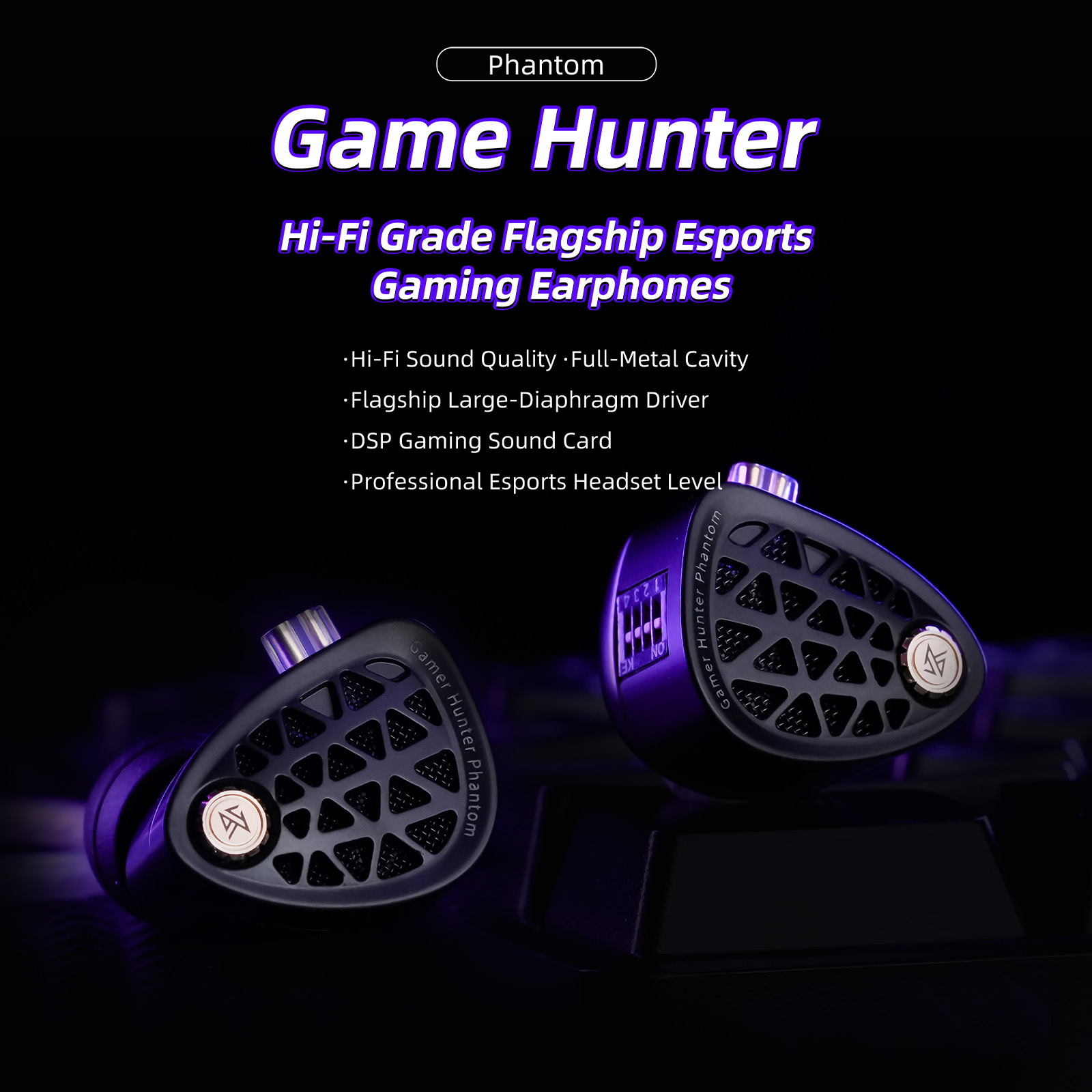 KZ Phantom HiFi Grade Flagship - Esports Gaming Bar บทวิจารณ์และราคา
