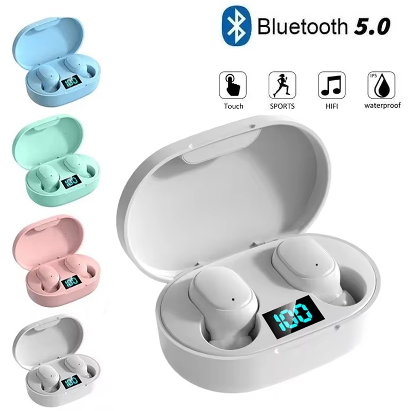 A6S TWS Earphone Wireless Blue - Esports Wireless Gaming Headset บทวิจารณ์และราคา