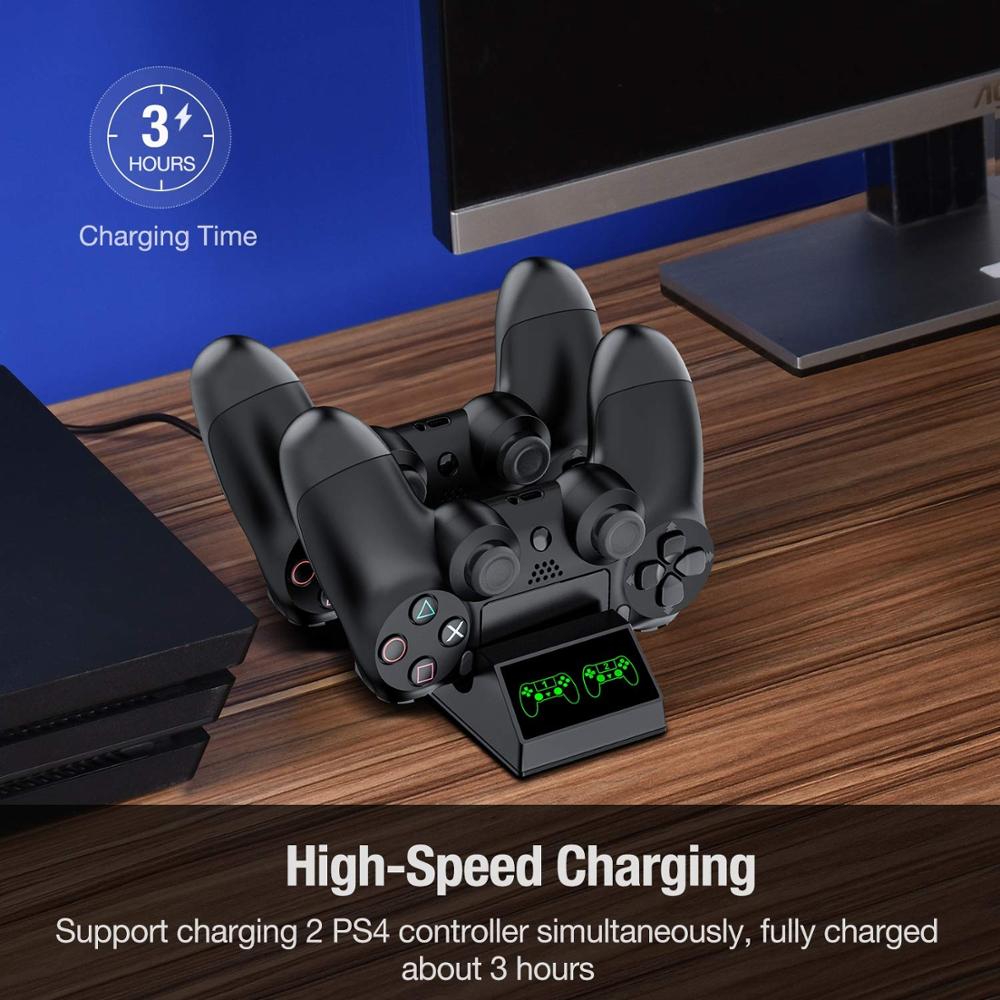PS4 Controller Charger Chargin - Esports Gaming Station บทวิจารณ์และราคา