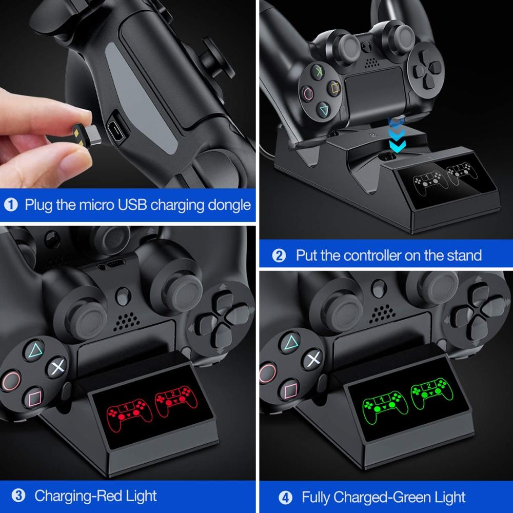 PS4 Controller Charger Chargin - Esports Gaming Station บทวิจารณ์และราคา