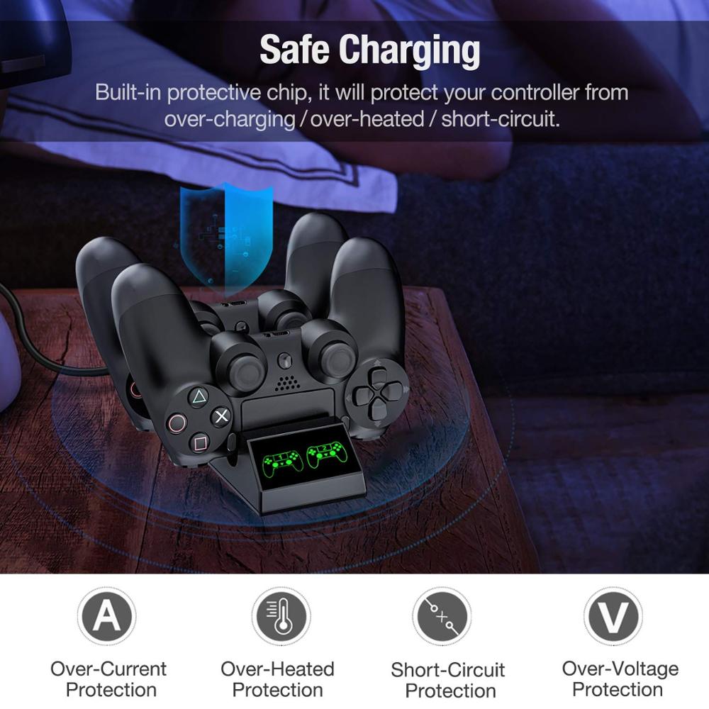 PS4 Controller Charger Chargin - Esports Gaming Station บทวิจารณ์และราคา