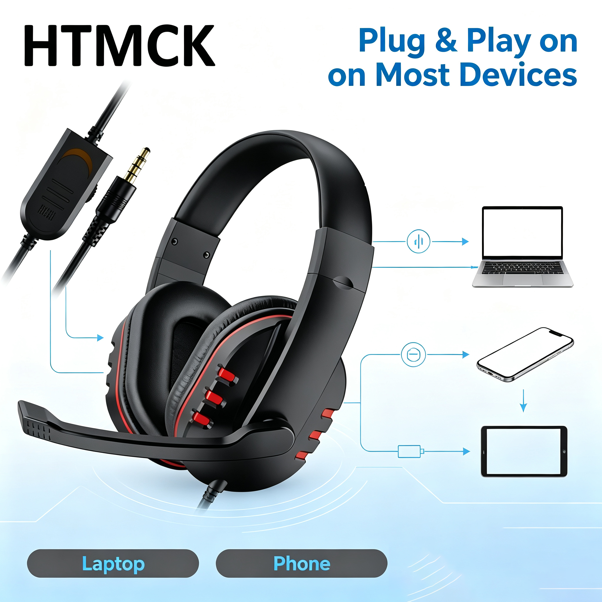 3.5mm Headphones Wired Gaming  - Esports Gaming Station บทวิจารณ์และราคา