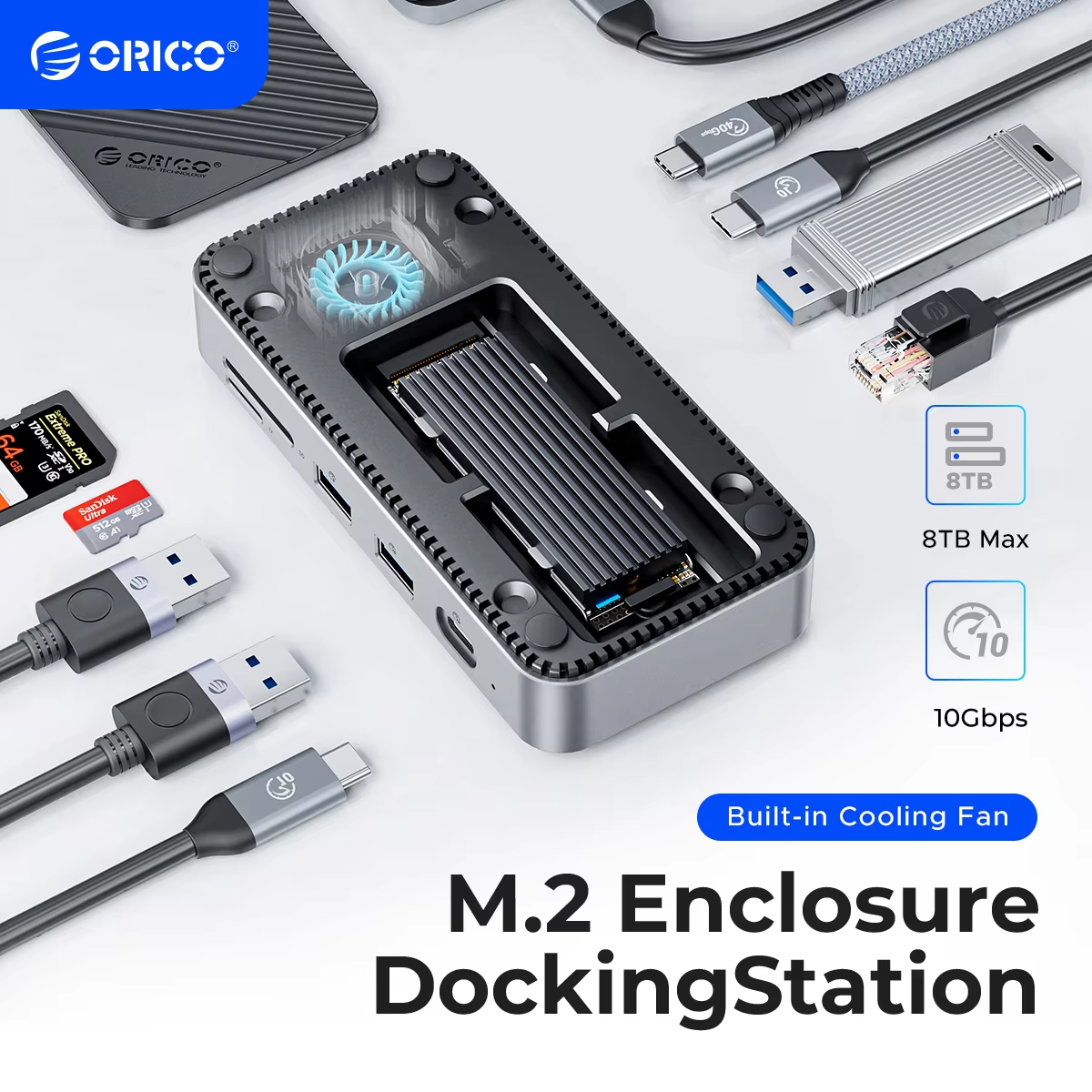 ORICO USB C Display Hub 10Gbps - Esports Gaming Station บทวิจารณ์และราคา