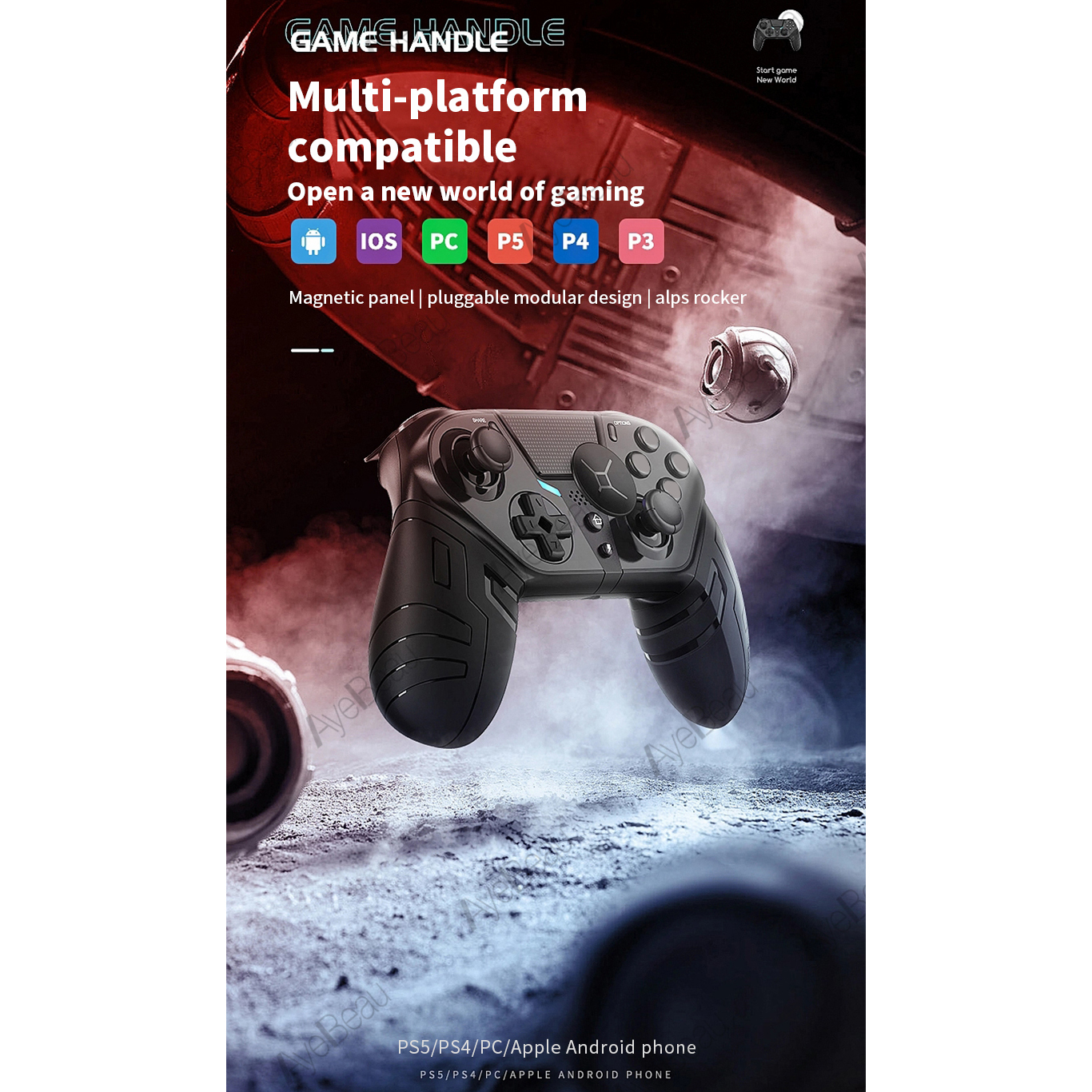 Wireless Mobile Controller For - Esports Gaming Station บทวิจารณ์และราคา