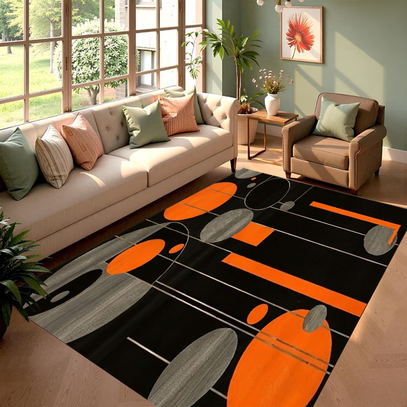 Gaming Room Black Orange Geome - Esports Gaming Hotel บทวิจารณ์และราคา