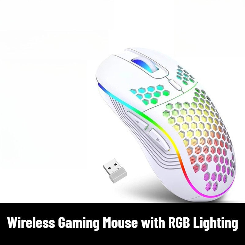 Wireless Gaming Mouse with RGB - Esports Gaming Business บทวิจารณ์และราคา
