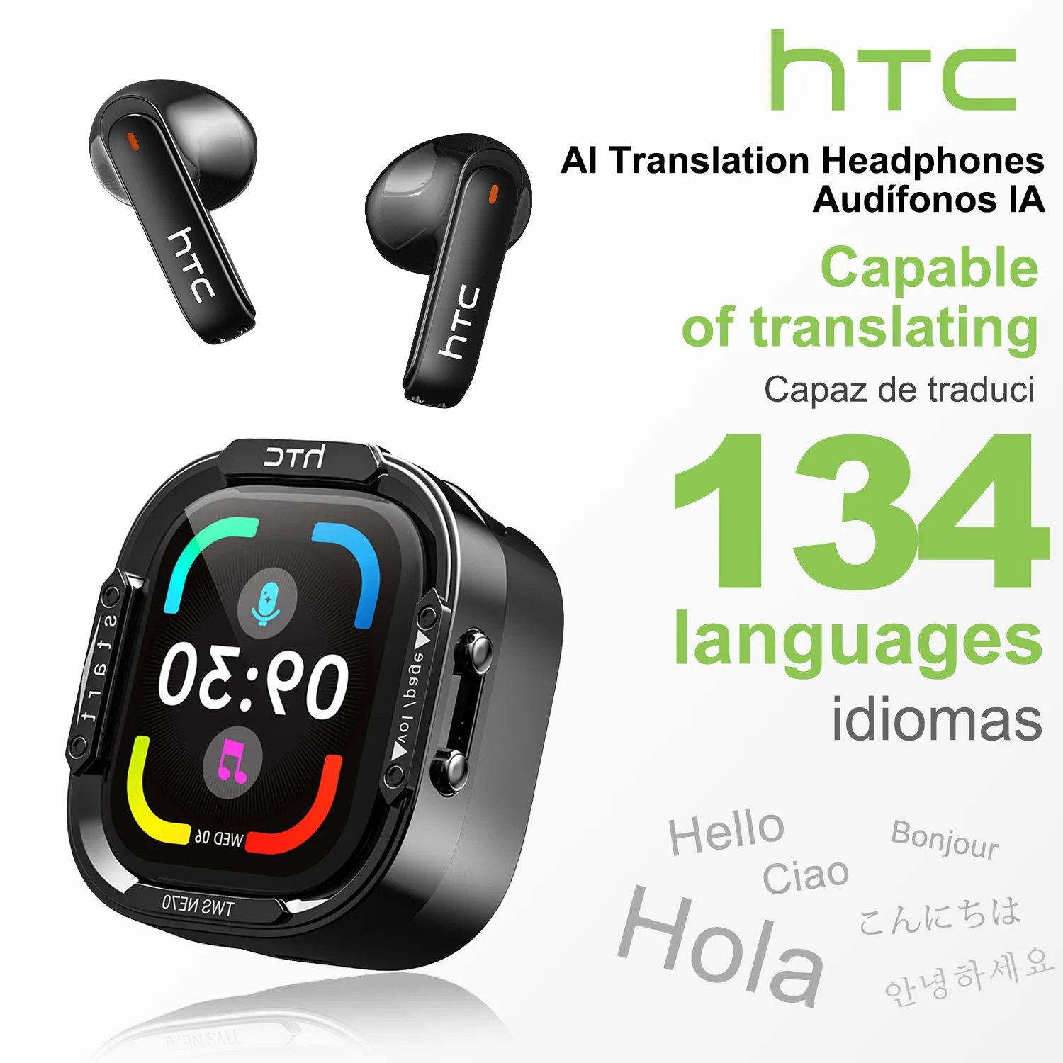 HTC NE70 Bluetooth V6.0 Headph - Esports Wireless Gaming Headset บทวิจารณ์และราคา