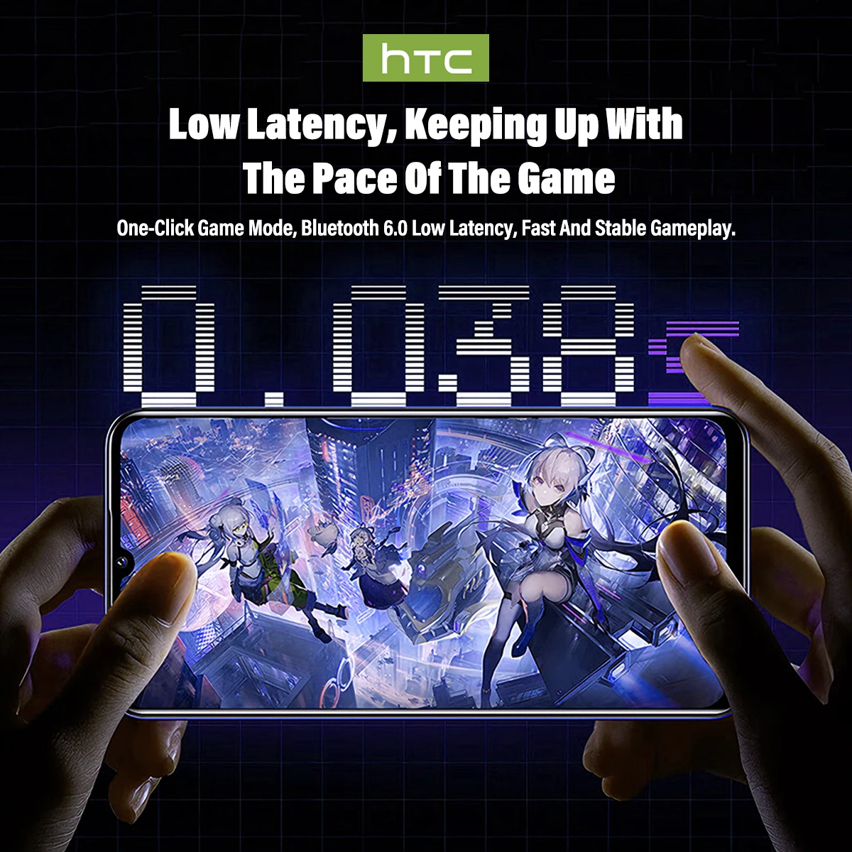 HTC NE70 Bluetooth V6.0 Headph - Esports Wireless Gaming Headset บทวิจารณ์และราคา