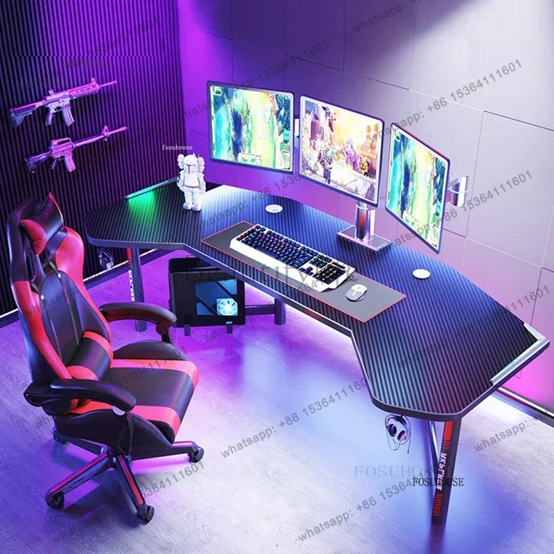 White Computer Desk Office Fur - Esports Gaming Furniture บทวิจารณ์และราคา