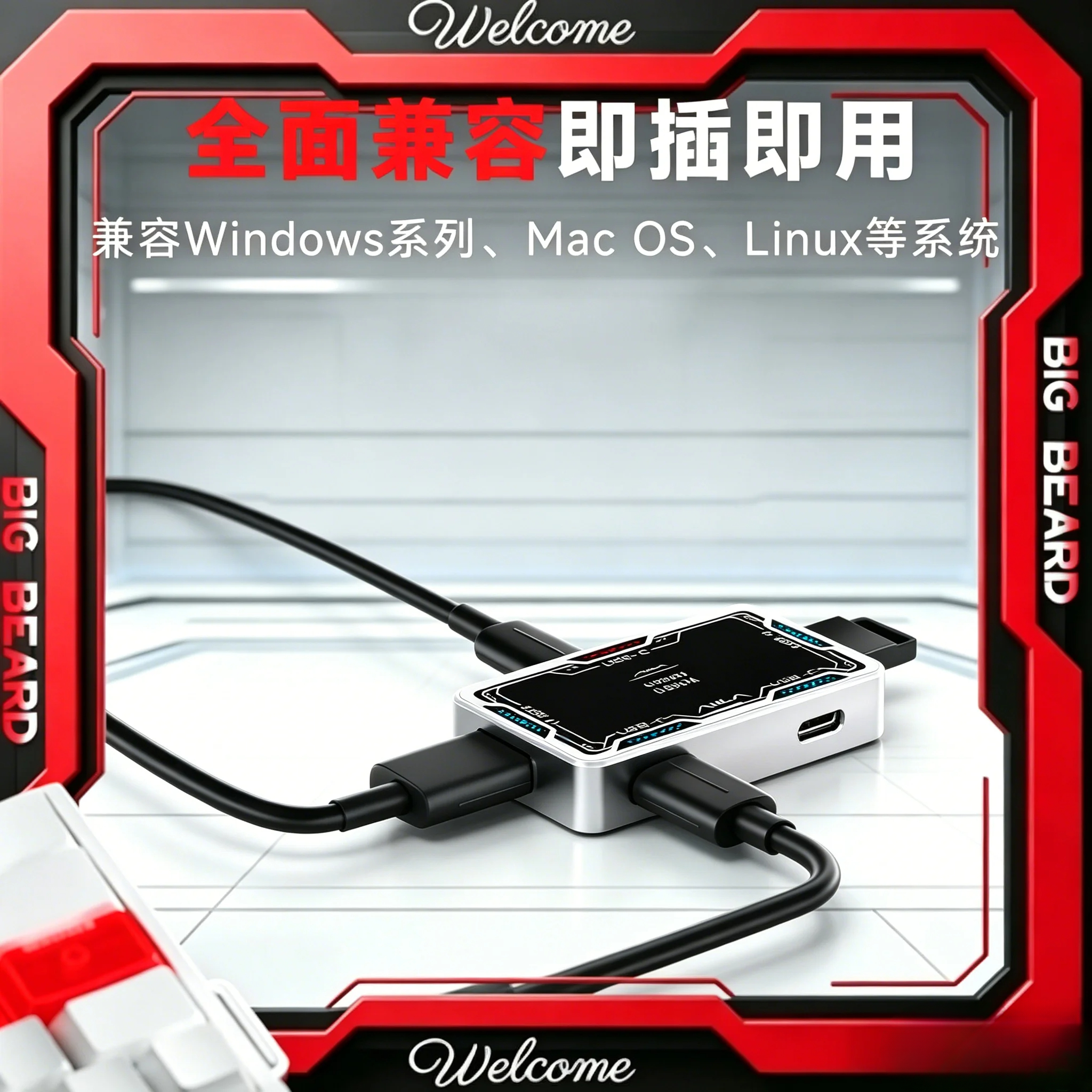 AULA USB Hub 8K Desktop Dockin - Esports Gaming Station บทวิจารณ์และราคา
