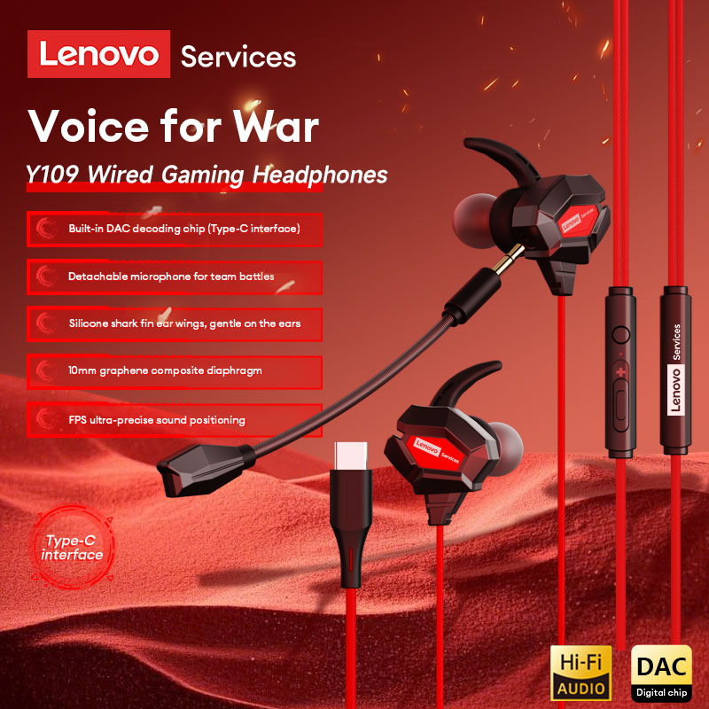 Lenovo Y109 Wired Gaming Heads - Esports Gaming Bar บทวิจารณ์และราคา