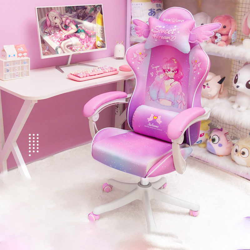Pink Cute Cartoon Anime Gaming - Esports Gaming Competition บทวิจารณ์และราคา