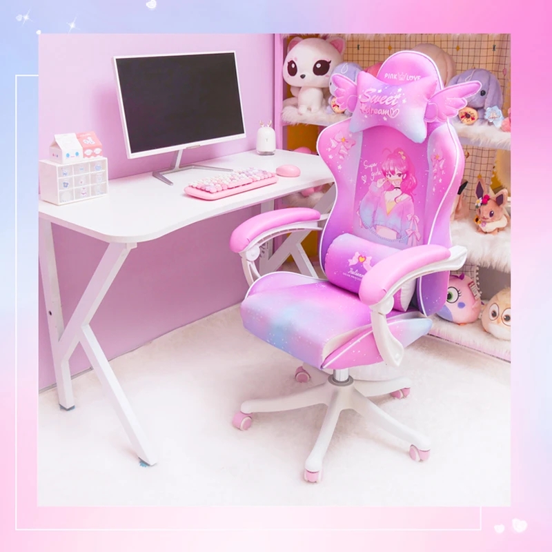 Pink Cute Cartoon Anime Gaming - Esports Gaming Competition บทวิจารณ์และราคา
