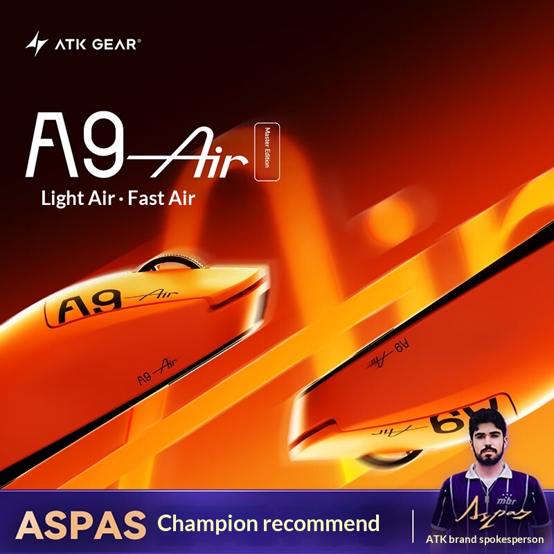 ATK Dragonfly A9 Air Master Ed - Esports Gaming Competition บทวิจารณ์และราคา