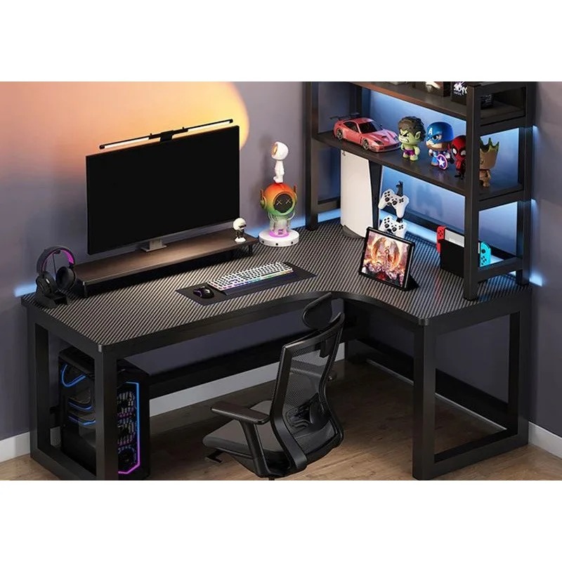 Adjustable Height L Shaped Cor - Esports Gaming Furniture บทวิจารณ์และราคา
