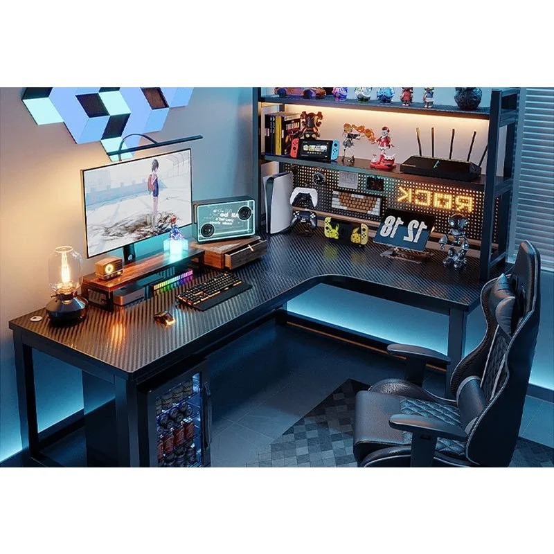 Adjustable Height L Shaped Cor - Esports Gaming Furniture บทวิจารณ์และราคา