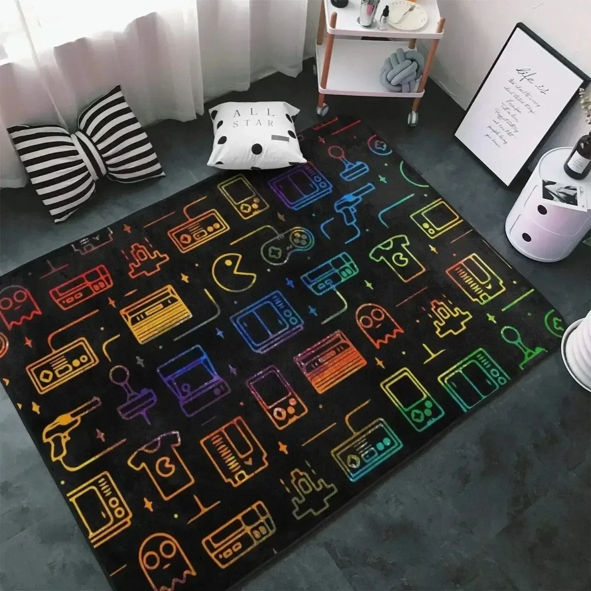 Gaming Rug Esports Black Contr - Esports Gaming Hotel บทวิจารณ์และราคา